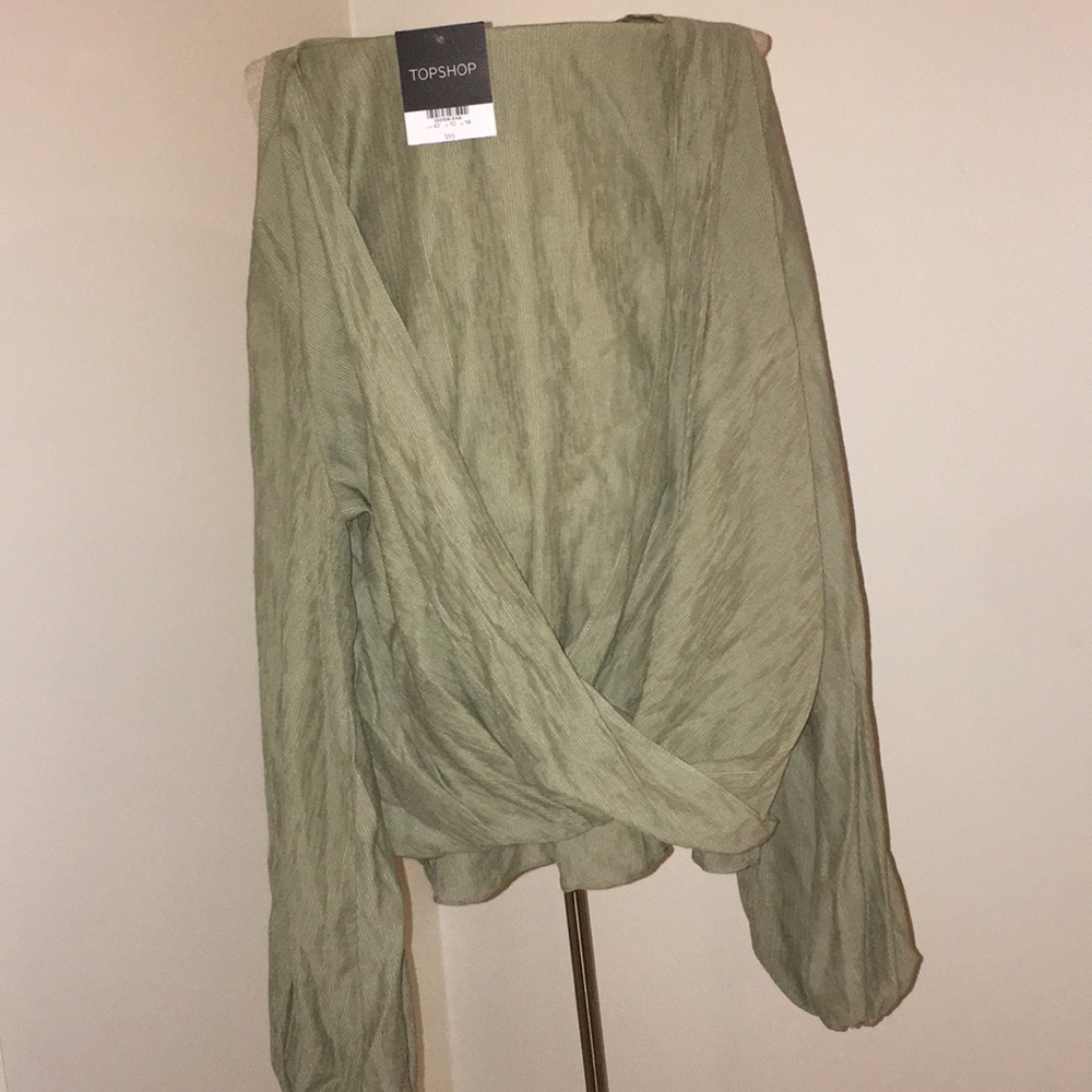 Topshop v neck shirt